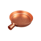 Maxbell Frying Pan Pure Copper Professional Cookware Deep Frying Pan for Rvs Kitchen Diameter 25cm