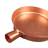 Maxbell Frying Pan Pure Copper Professional Cookware Deep Frying Pan for Rvs Kitchen Diameter 25cm