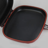 Maxbell Double Sided Frying Pan Cookware Nonstick Skillet for Picnic Kitchen Cooking 28cm