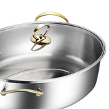 Maxbell Stainless Steel Fish Steamer Oval Cookware for Cornbread Vegetables Potatoes