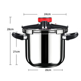 Maxbell Stainless Steel Pressure Cooker 100kpa for Commercial Professional Household 10L