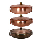 Maxbell China Copper Chafing Dish Thick Copper Hot Pot for Camping Household Parties A