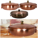 Maxbell China Copper Chafing Dish Thick Copper Hot Pot for Camping Household Parties A