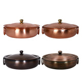 Maxbell China Copper Chafing Dish Thick Copper Hot Pot for Camping Household Parties A