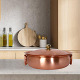 Maxbell China Copper Chafing Dish Thick Copper Hot Pot for Camping Household Parties A