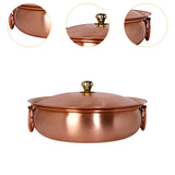 Maxbell China Copper Chafing Dish Thick Copper Hot Pot for Camping Household Parties A