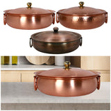 Maxbell China Copper Chafing Dish Thick Copper Hot Pot for Camping Household Parties A