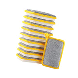 Maxbell Dishwashing Scrub Sponge Absorbent Sponge Dishwashing Rags for Plate 10Pcs 15x10cm
