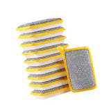 Maxbell Dishwashing Scrub Sponge Absorbent Sponge Dishwashing Rags for Plate 10Pcs 15x10cm