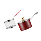 Maxbell Deep Frying Pot Cookware Saucepan Japanese Fryer for Steaming Frying Camping