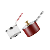 Maxbell Deep Frying Pot Cookware Saucepan Japanese Fryer for Steaming Frying Camping