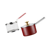 Maxbell Deep Frying Pot Cookware Saucepan Japanese Fryer for Steaming Frying Camping