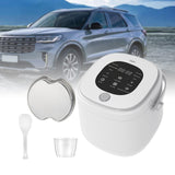 Maxbell Portable Car 2L Electric Rice Cooker for Soup Porridge Rice Cooking Pot 12V Car