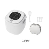 Maxbell Portable Car 2L Electric Rice Cooker for Soup Porridge Rice Cooking Pot 12V Car