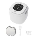 Maxbell Portable Car 2L Electric Rice Cooker for Soup Porridge Rice Cooking Pot 12V Car
