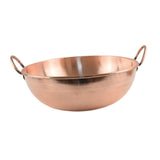 Maxbell Copper Cookware Thick with Double Handles Copper Pot for Picnics Hiking Home 34cm