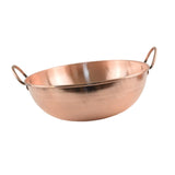 Maxbell Copper Cookware Thick with Double Handles Copper Pot for Picnics Hiking Home 38cm
