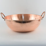 Maxbell Copper Cookware Thick with Double Handles Copper Pot for Picnics Hiking Home 38cm