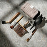 Maxbell Coffee Machine Cleaning Brush Espresso Brush for Sugar Coffee Grounds Baking Hard bristles