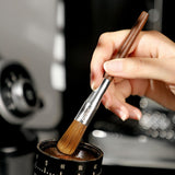 Maxbell Coffee Machine Cleaning Brush Espresso Brush for Sugar Coffee Grounds Baking Hard bristles