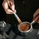 Maxbell Coffee Machine Cleaning Brush Espresso Brush for Sugar Coffee Grounds Baking Hard bristles