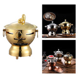 Maxbell Chinese Hot Pots Large Capacity Shabu Shabu Pot for Parties Camping Home Use B