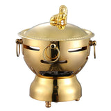 Maxbell Chinese Hot Pots Large Capacity Shabu Shabu Pot for Parties Camping Home Use B