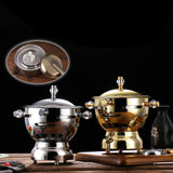 Maxbell Chinese Hot Pots Large Capacity Shabu Shabu Pot for Parties Camping Home Use B