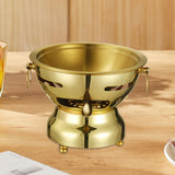 Maxbell Shabu Pot Kitchen Cookware Hot Pots for Picnic Household Restaurant B
