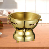 Maxbell Shabu Pot Kitchen Cookware Hot Pots for Picnic Household Restaurant B
