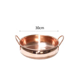 Maxbell Hot Pot Home Camping Restaurant Soup Pot Ramen Pot 2 Handles Shabu Shabu Pot 30cm