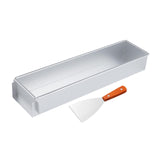 Maxbell Cake Mould with Shovel Aluminum Alloy Cheesecake Pan for Cake Bread Tiramisu with Slanted mouthed