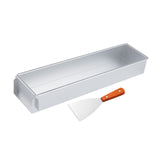 Maxbell Cake Mould with Shovel Aluminum Alloy Cheesecake Pan for Cake Bread Tiramisu with Slanted mouthed