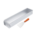 Maxbell Cake Mould with Shovel Aluminum Alloy Cheesecake Pan for Cake Bread Tiramisu with Slanted mouthed