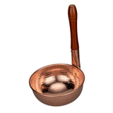Maxbell Copper Noodle Pot Portable Sturdy Saucepan for Family Gathering Camping Home A