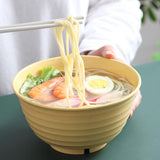 Maxbell Noodle Bowls Kitchen Serving Bowl Fruit Bowl for Kitchen Prep Picnic Birthday 4 pieces
