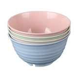 Maxbell Noodle Bowls Kitchen Serving Bowl Fruit Bowl for Kitchen Prep Picnic Birthday 4 pieces
