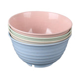 Maxbell Noodle Bowls Kitchen Serving Bowl Fruit Bowl for Kitchen Prep Picnic Birthday 4 pieces