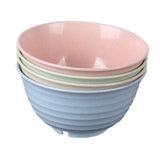 Maxbell Noodle Bowls Kitchen Serving Bowl Fruit Bowl for Kitchen Prep Picnic Birthday 4 pieces