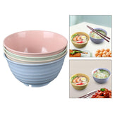 Maxbell Noodle Bowls Kitchen Serving Bowl Fruit Bowl for Kitchen Prep Picnic Birthday 4 pieces