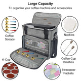 Maxbell Coffee Brewer Carrying Case for Mini or Plus for Travel Mug Cleaning Brush