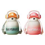 Maxbell Bear Water Bottle 650ml Drinking Bottle for Summer Outdoor Activities Travel Green