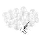 Maxbell 100x Clear Chocolate Box Holders for Graduation Mother Day Valentine's Day