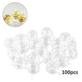 Maxbell 100x Clear Chocolate Box Holders for Graduation Mother Day Valentine's Day