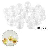Maxbell 100x Clear Chocolate Box Holders for Graduation Mother Day Valentine's Day