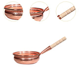 Maxbell Copper Noodle Pot Versatile Portable Soup Pot for Home Household Kitchen 18cm Handle