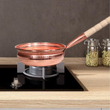 Maxbell Copper Noodle Pot Versatile Portable Soup Pot for Home Household Kitchen 18cm Handle