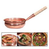 Maxbell Copper Noodle Pot Versatile Portable Soup Pot for Home Household Kitchen 18cm Handle