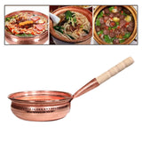 Maxbell Copper Noodle Pot Versatile Portable Soup Pot for Home Household Kitchen 18cm Handle