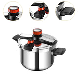 Maxbell Stovetop Pressure Cooker Thickened Pressure Pot for Camping Family Household 4L